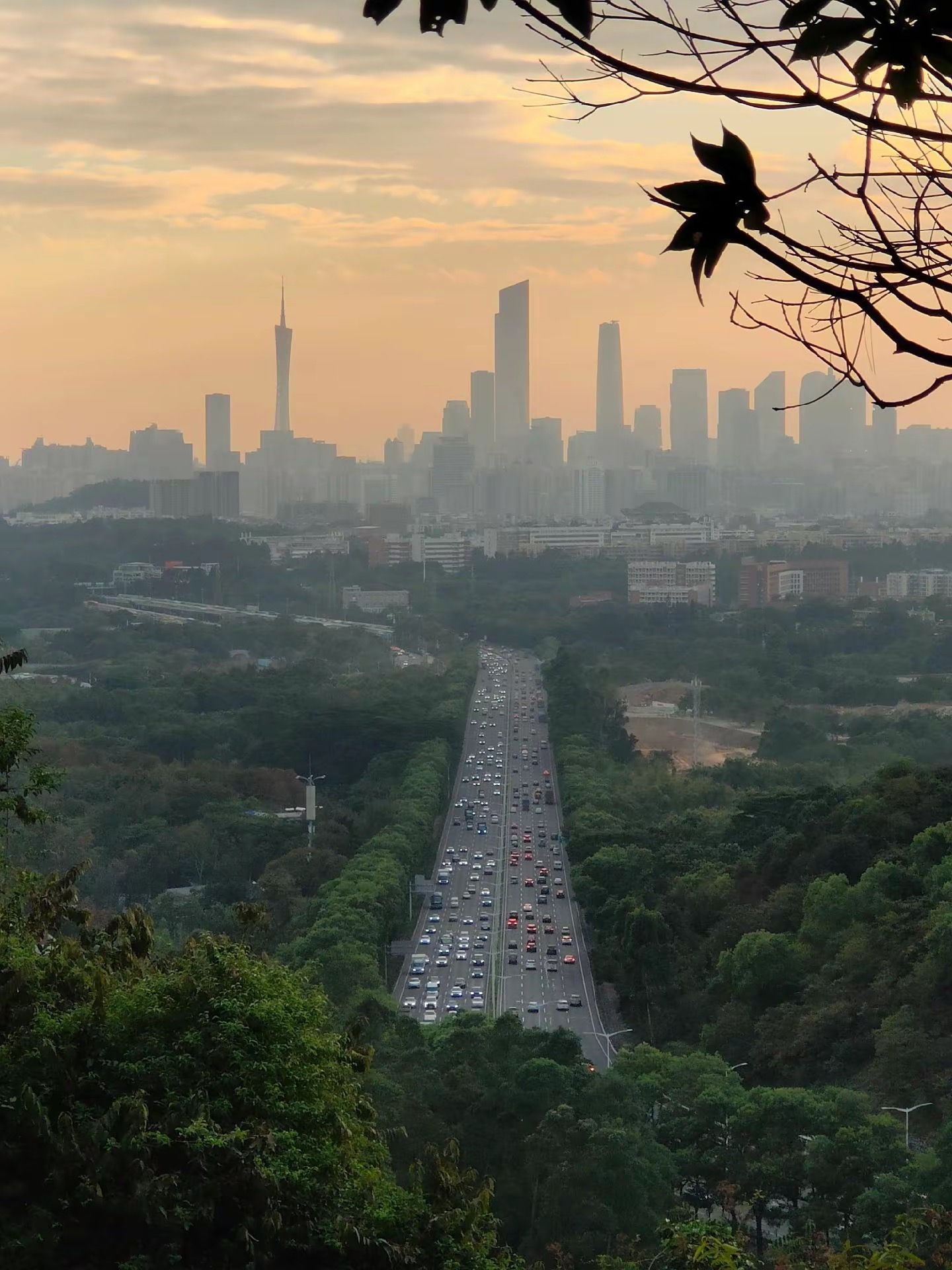 火炉山登山途中