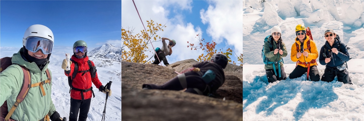 高海拔测试场景中的运动员
