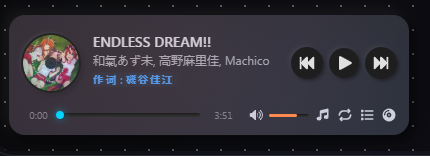 NeteaseMiniPlayer原样式