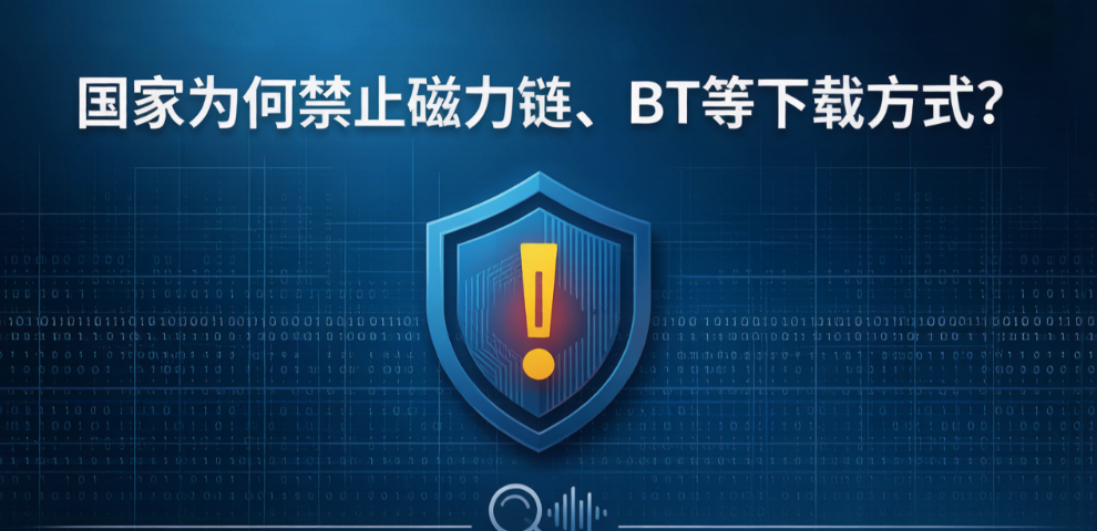 国家为什么禁止磁力链、BT 等下载方式？真相没你想的那么简单