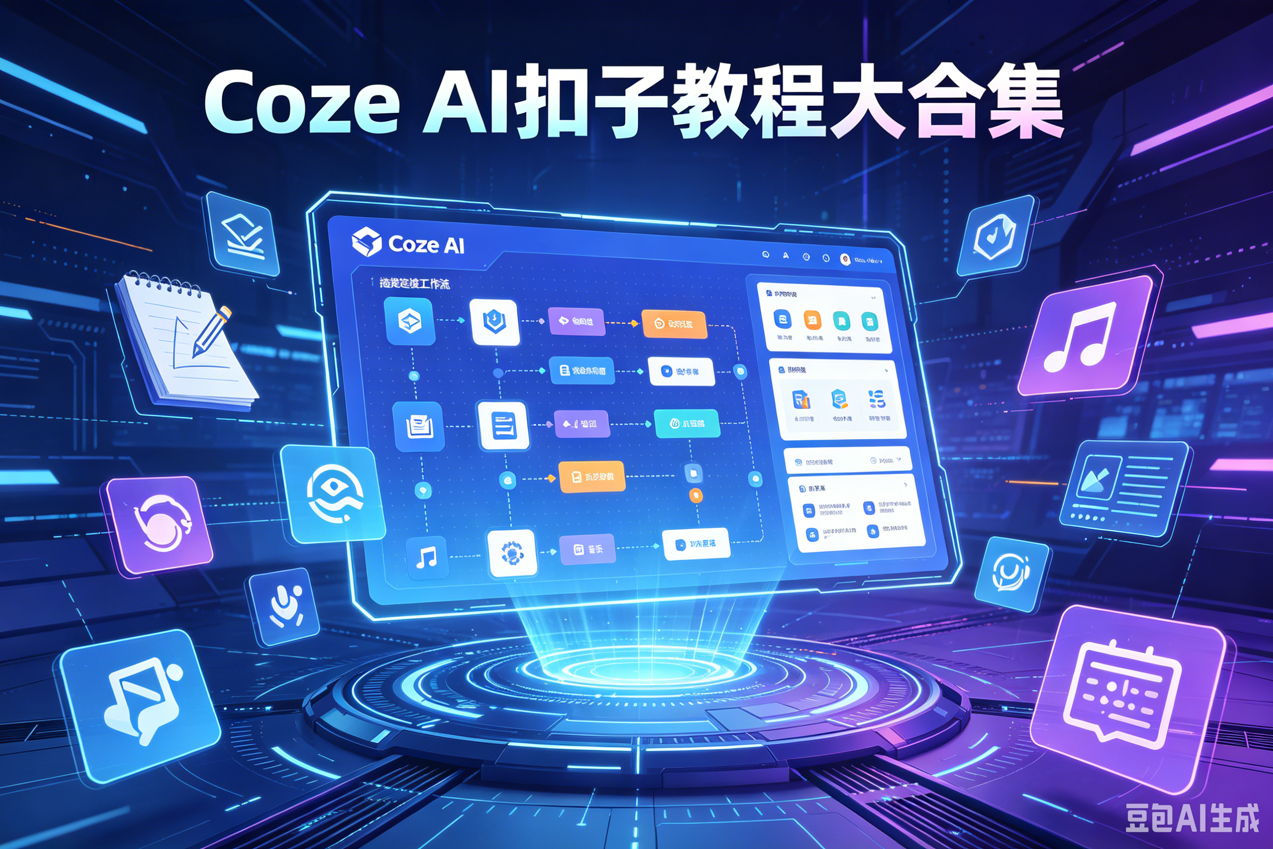 最新付费购买的coze扣子教程大合集-康仁安资源