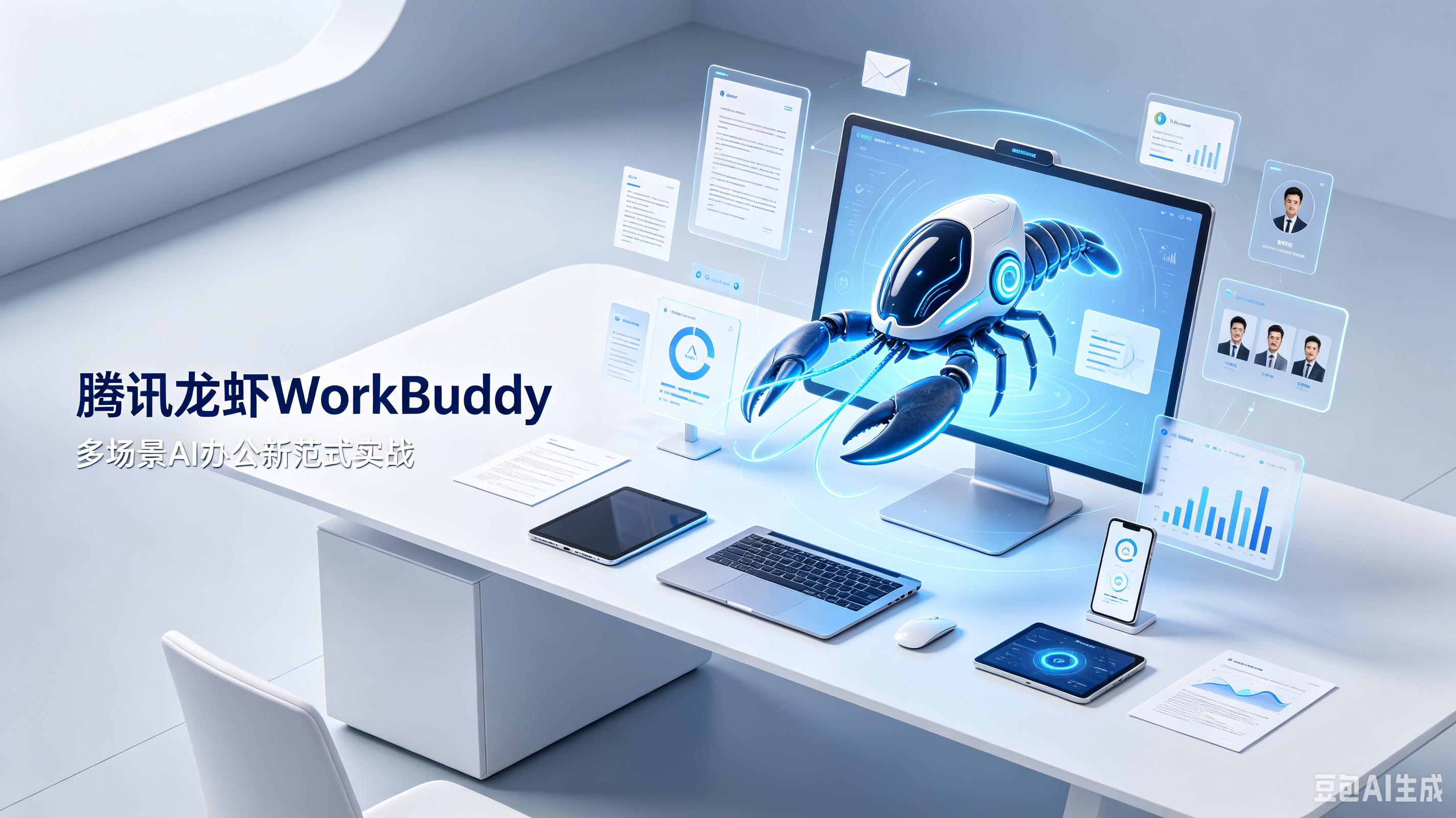 腾讯龙虾 WorkBuddy 多场景 AI 办公新范式实战-康仁安资源
