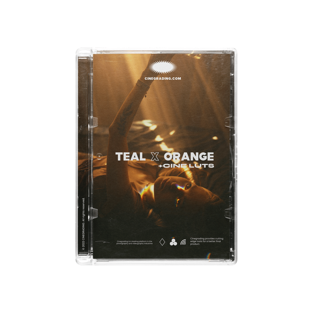 CINEGRADING +Cine Teal & Orange LUTs 青橙电影质感外观色调视频调色LUTS