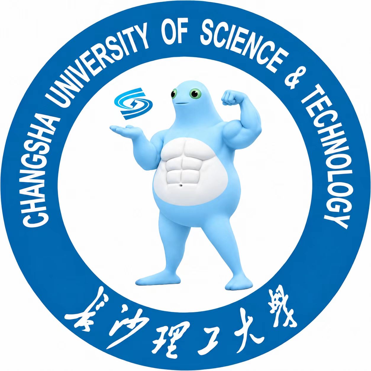 长沙奶龙大学校徽